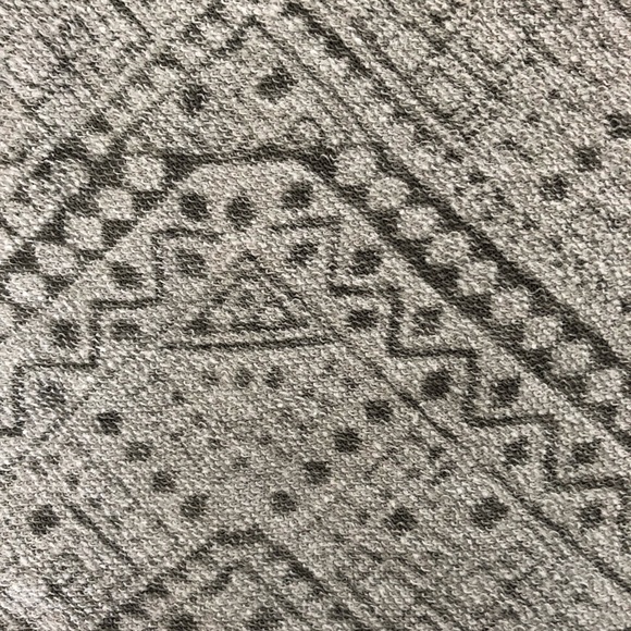 Hollister Hoodie, Aztec Gray Print, XS/SM - Picture 3 of 7